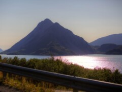 On the way to Langfjordbotn Finnmark Norway On the way to Langfjordbotn Finnmark Norway