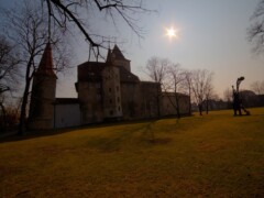 This picture was taken 2012 in Bienne in Switzerland. This is the old castle from Bienne, today it is a museeum. This picture was taken 2012 in Bienne in Switzerland. This is the old castle from Bienne, today it is a museeum.