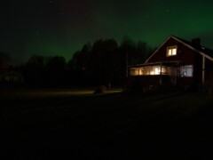 Aurora borealis, Östanås, Karlstad, Värmland, Sweden Aurora borealis, Östanås, Karlstad, Värmland, Sweden