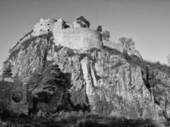 This picture shows the fortress Hohentwiel Singen Germany. Original I have taken this picture on Agfa APX 100 analog BW Film. This picture shows the fortress Hohentwiel Singen Germany. Original I have taken this picture on Agfa APX 100 analog BW Film.